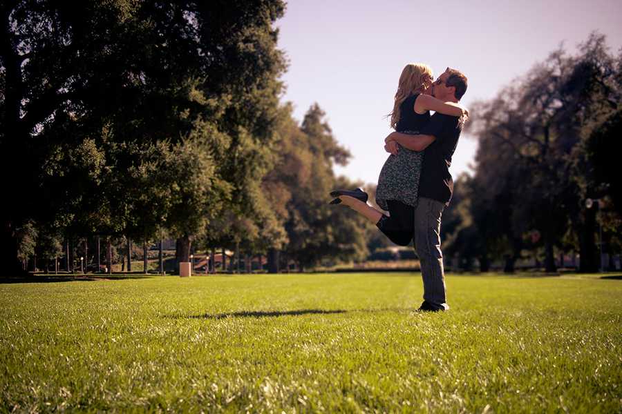 Engagement photography by Anne Dorko in 2011